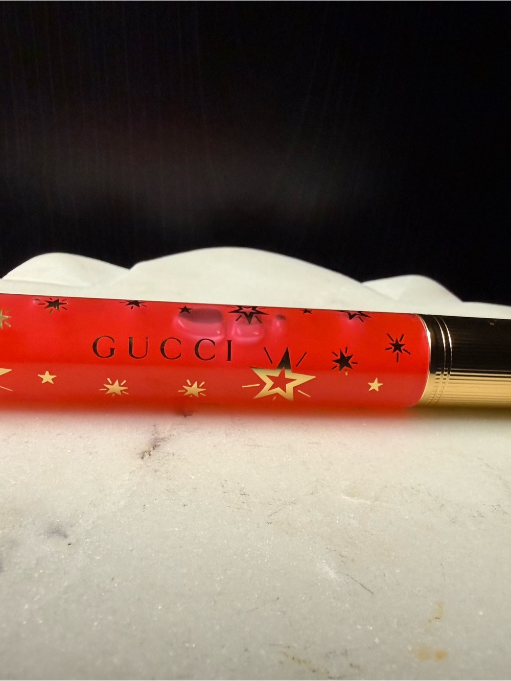 GUCCI Gloss à Lèvres Plumping Lip Gloss – Star Print – 6.5 mL / 0.21 fl oz
